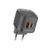 Блок живлення Veron TC20 20W PD USB-C/USB-A з кабелем Type-C для телефону, кільцевих ламп Блок живлення Veron TC20 20W PD USB-C/USB-A з кабелем Type-C для телефону, кільцевих ламп