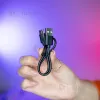 Бездротовий петличний мікрофон подвійний Boya Mini-15 Lightning професійна петличка - Чорний
