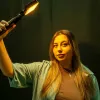 Акумуляторне накамерне RGB світло з прищіпкою на телефон