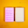 Портативный комплект из двух RGB освещений с креплением на телефон и камеру. 2 LED видеосвета для фото и видео