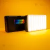 Портативный комплект из двух RGB освещений с креплением на телефон и камеру. 2 LED видеосвета для фото и видео