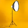Прожектор для фото 150W с софтбоксом. Студийный свет с усиленным штативом 2.1 м