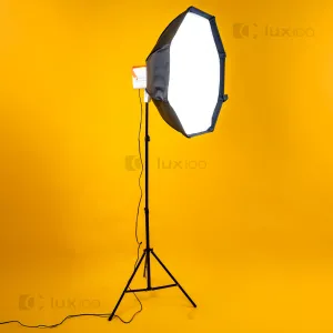 Прожектор для фото 150W с софтбоксом. Студийный свет с усиленным штативом 2.1 м, картинка 1