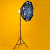 Прожектор для фото 150W с софтбоксом. Студийный свет с усиленным штативом 2.1 м