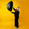 Софтбокс с сотами 75 см октагональный (восьмиугольный) для фотосъемки