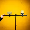 Горизонтальная штанга для штатива Yunteng 63 см с держателем для телефона для предметной съемки