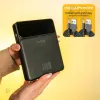 Повербанк для ноутбуку Kensa 30000 mAh 100W зі швидкою зарядкою + 2 USB-дроти для Wi-Fi роутера 12V в подарунок