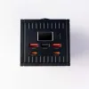 Повербанк 50000 mAh 22,5W зі швидкою зарядкою QC+PD (Чорний) + світлодіодна USB LED-лампа 10х15 см у подарунок