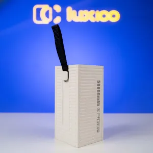 Повербанк 50000 mAh 22,5W с быстрой зарядкой QC+PD (Белый) + 2 USB-провода для Wi-Fi роутера 9V/12V в подарок, картинка 1