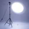 Студійне світло-прожектор RGB YM-80 з ефектом кола + штатив 2.1 м