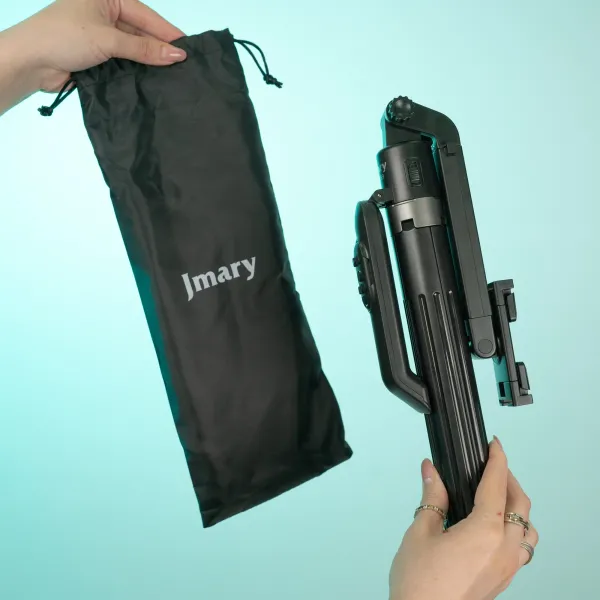 Штатив для телефона с датчиком AI-отслеживания Jmary 183 см со стабилизацией и блютуз пультом