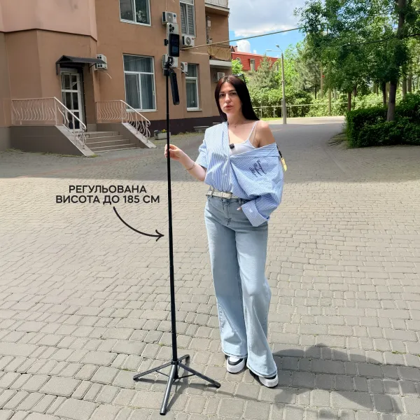 Комплект для зйомки відео: AI штатив-монопод NeePho + екран дублювання 