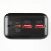 Повербанк Hoco 30000 mAh зі швидкою зарядкою та 3 портами для гаджетів