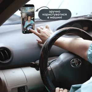 Вакуумний магнітний тримач для телефону MagSafe 360°, картинка 2