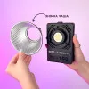 Свет для съемки 100W – мощный студийный свет со съемным рефлектором и питанием от повербанка
