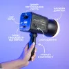 Комплект для съемки: аккумуляторный видеосвет 12000 mAh с софтбоксом 30 см и штативом 2,1 м