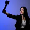 Компактный портативный видеосвет RGB с 20 режимами для фото и видеосъемки с треногой