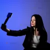 Компактный портативный видеосвет RGB с 20 режимами для фото и видеосъемки с треногой
