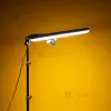 Кольцевая светодиодная LED лампа LUX100 диаметром 45 см на штативе 2.1м
