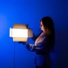 Профессиональный постоянный видеосвет LUX100 VL-3 RGB с направлением освещения 29х17 см + штатив 2.1м