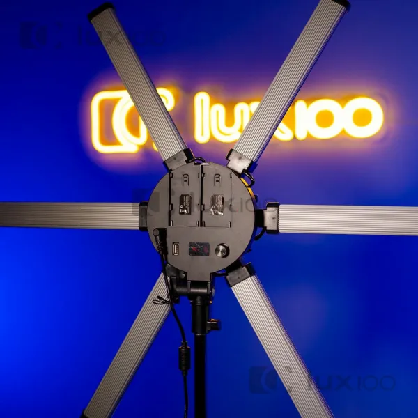 Безтіньова  світлодіодна LED лампа 60W HD60-X зі штативом 2.1м