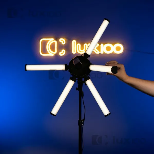 Безтіньова  світлодіодна LED лампа 60W HD60-X зі штативом 2.1м