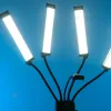 Постійне студійне відеосвітло LED лампа 65W зі штативом 2.1 метр для зйомок фото відео