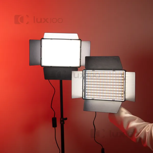 Прямокутне постійне  LED відеосвітло 23х16 см з направленням освітлення + штатив 2.1м