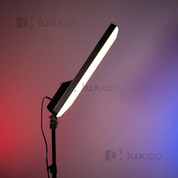 Прямоугольная LED лампа видеосвет со штативом 2.1 м. Постоянный студийный свет 60W