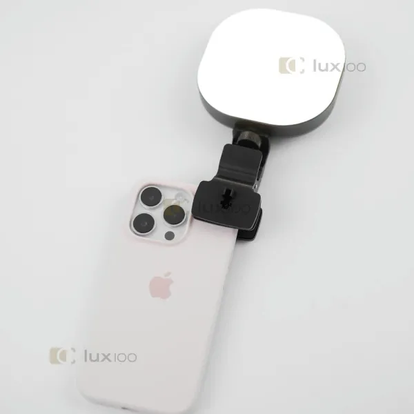 Постійне накамерне світло на телефон led відеосвітло на акумуляторі. Студійне світло