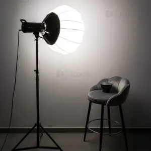 Професійний прожектор софтбокс LUX100 VL-2 150w з посиленим штативом 2.8м + штатив для телефона  в подарунок, картинка 1