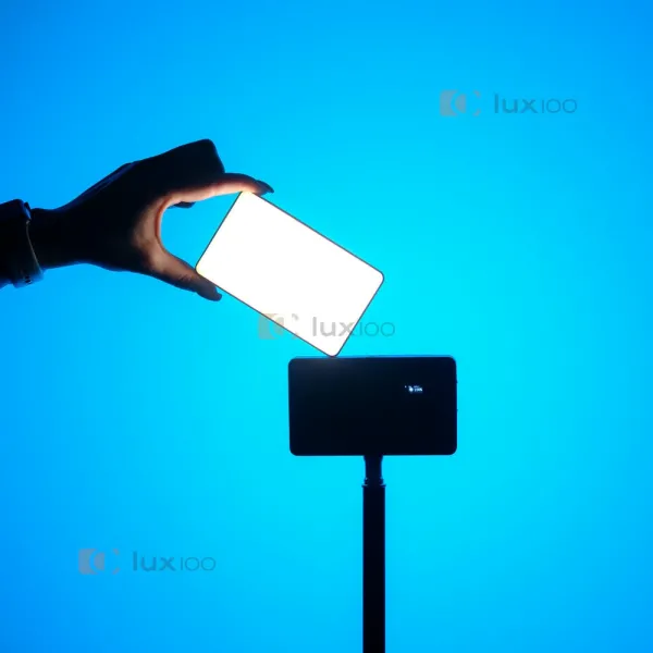 Компактне портативне відеосвітло RGB з 20 режимами для фото та відеозйомки зі штативом
