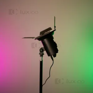 Светодиодный RGB прожектор с направленным потоком света на штативе 2.1м, картинка 2