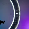 Двустороння потужна кільцева 3D лампа 56 см RGB 70 Вт зі штативом 2.1 м