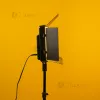 Постоянный прямоугольный LED видеосвет 32х19 см с направлением освещения со штативом 2.1м