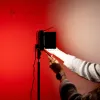Профессиональный видеосвет LUX100 VL-1 RGB 20х11 см с направлением освещения + штатив 2.1м 