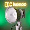 Професійний світлодіодний прожектор LED YNLUX100 100W color 3200-5600K у білому кольорі на посиленому штативі