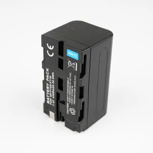Акумулятор для відеосвітла 4400 mAh знімний для відеосвітла, кільцевих ламп