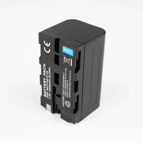 Аккумулятор для видеосвета 4400mAh съёмный для видеосвета, кольцевых ламп
