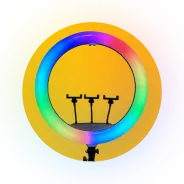 Кільцева лампа RGB