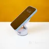 Вакуумный универсальный держатель для телефона в белом цвете