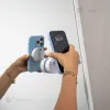 Вакуумный универсальный держатель для телефона в белом цвете