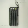 Повербанк XO 20000 mAh 10W з вбудованими кабелями + 2 USB-проводи для Wi-Fi роутера 9V/12V в подарунок