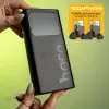 Повербанк HOCO оригінал 30000 mAh для телефону Type-C/Micro-USB + 2 USB-проводи для Wi-Fi роутера 9V/12V в подарунок