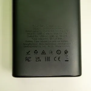 Повербанк HOCO оригинал 30000 mAh для телефона Type-C/Micro-USB + 2 USB-провода для Wi-Fi роутера 9V/12V в подарок, картинка 2
