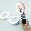 Селфі спалах 10 см LED на акумуляторі з 5 рівнями освітлення та кріпленням на телефон Селфі спалах 10 см LED на акумуляторі з 5 рівнями освітлення та кріпленням на телефон