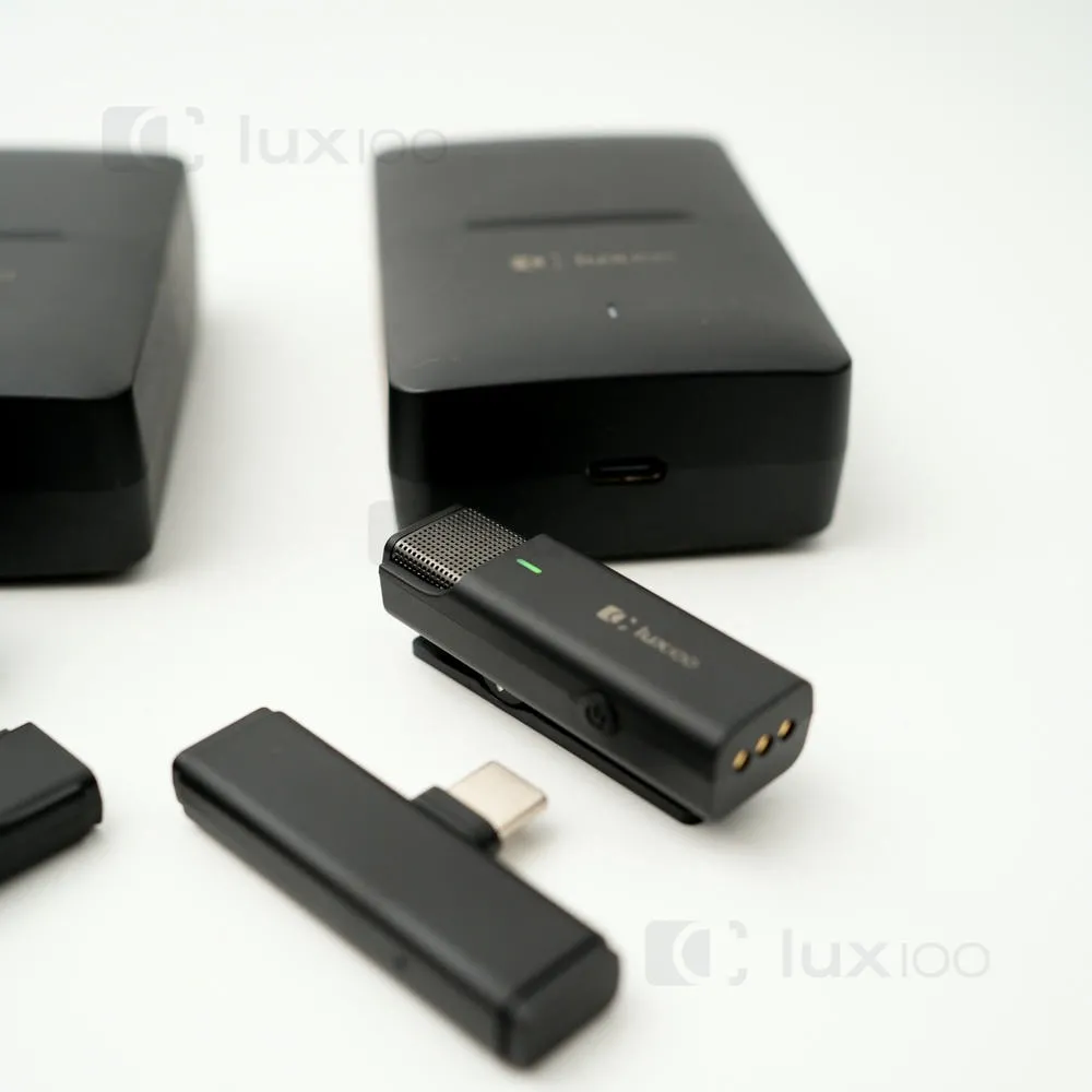 Професійний бездротовий мікрофон LUX100 WM1-L Lightning з кейсом петличка для айфона iphone оригінальний Професійний бездротовий мікрофон LUX100 WM1-L Lightning з кейсом петличка для айфона iphone оригінальний