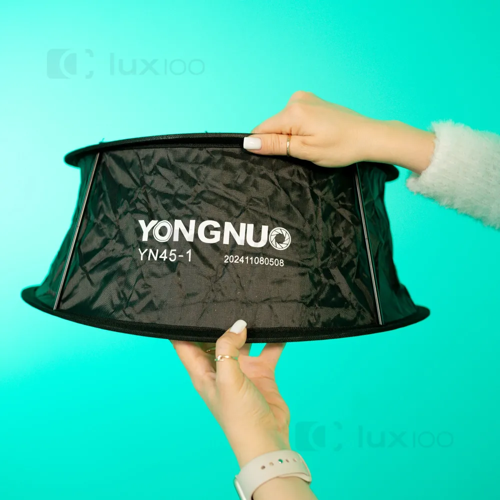 Оригінальний софтбокс розміром 45 см YongNuo Yn45-1 Оригінальний софтбокс розміром 45 см YongNuo Yn45-1