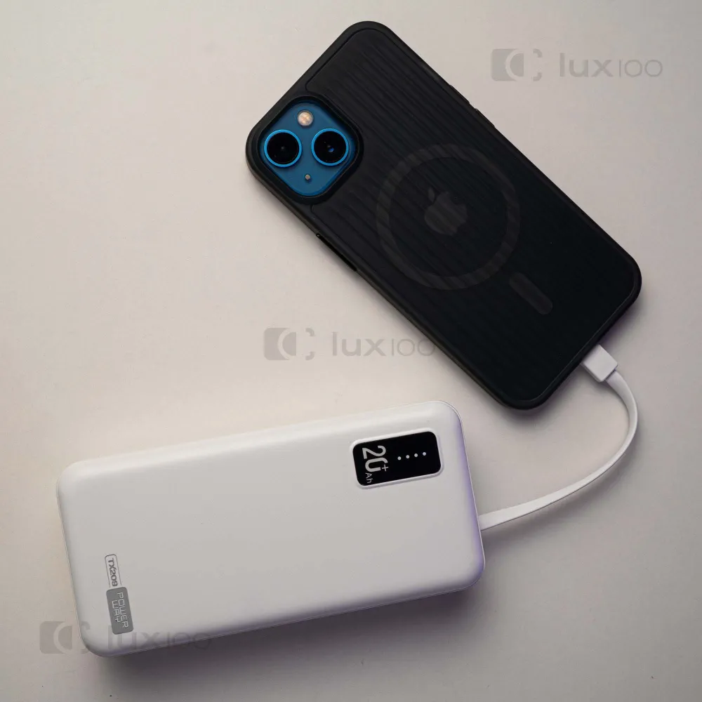 Повербанк PowerWay 20000mAh з вбудованими кабелями (Білий) + 2 USB-проводи для Wi-Fi роутера 9V/12V в подарунок Повербанк PowerWay 20000mAh з вбудованими кабелями (Білий) + 2 USB-проводи для Wi-Fi роутера 9V/12V в подарунок