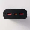 Повербанк VEN-DENS 20000mAh 22,5W зі швидкою зарядкою (Чорний) + світлодіодна USB LED-лампа 10х15 см у подарунок Повербанк VEN-DENS 20000mAh 22,5W зі швидкою зарядкою (Чорний) + світлодіодна USB LED-лампа 10х15 см у подарунок